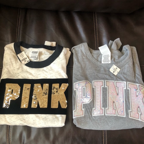 PINK Victoria's Secret Tops - Pink long sleeves nwt size small & xsmall